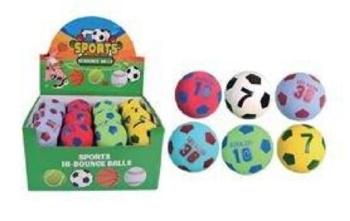 BOUNCE BALL SOCCER STYLE 6CM
