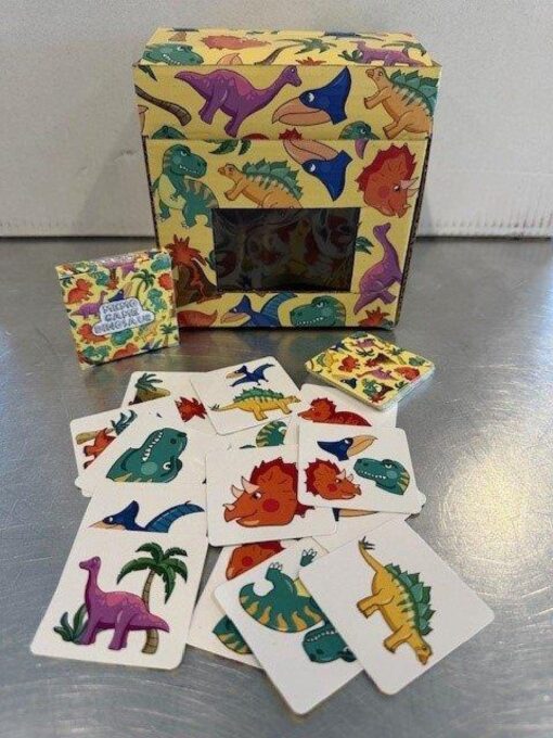 MINI MEMO GAME 28 CARDS. DINO