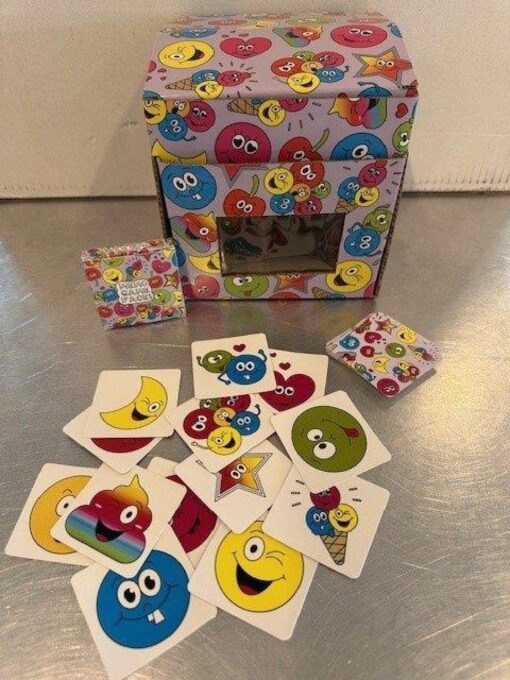 MINI MEMO GAME 28 CARDS. EMOTIONS FACES