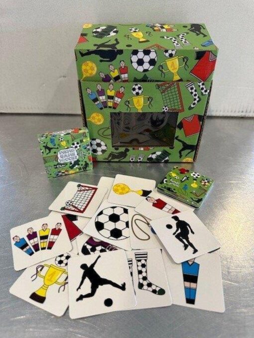 MINI MEMO GAME 28 CARDS. SOCCER
