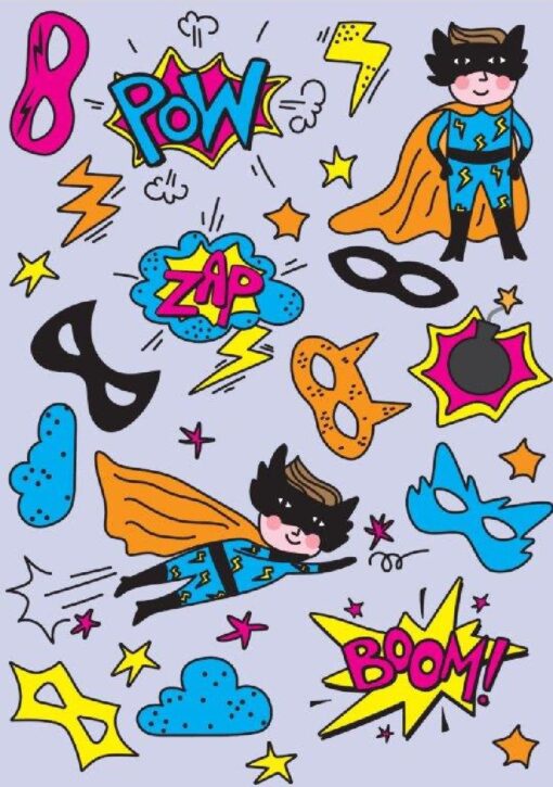 PAPER GIFT BAG. SUPERHERO