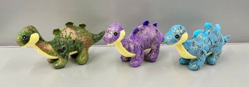 PLUSH. SHINING DINOSAUR 3ASS