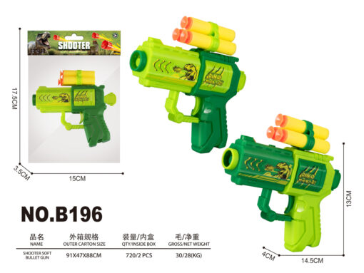1PC SHOOTER GUN DINO PP