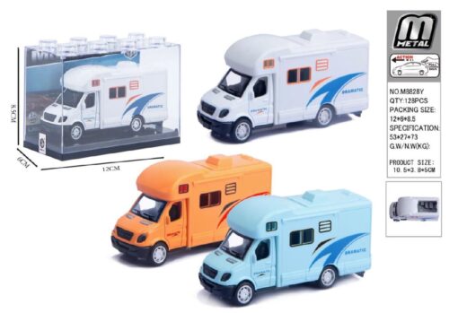 DIECAST MOBILHOME PULL BACK