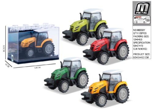 DIECAST TRACTOR PULL BACK