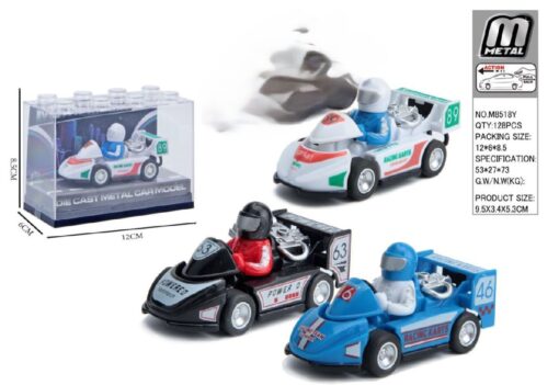 DIECAST GO-CART PULL BACK