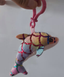 PLUSH. DOLPHIN WITH KC