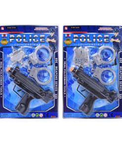 POLICE SET W MACHINE GUN