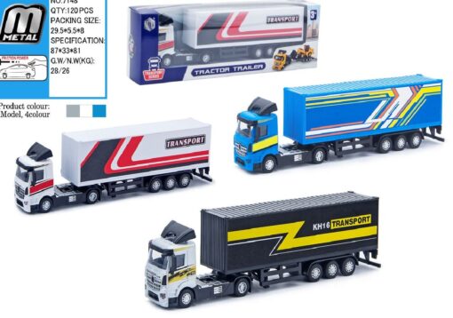 DIECAST BIG TRUCK PULL BACK