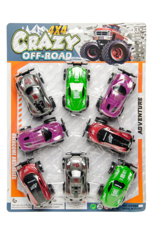 8PCS SLIP CAR BC