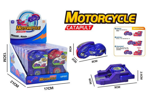 MOTOCYCLE WITH LAUNCHER DB