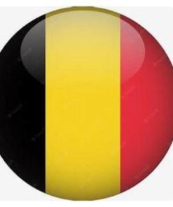 9' PVC BALL. FLAG. BELGIUM