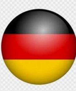 9' PVC BALL. FLAG. GERMANY