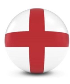 9' PVC BALL. FLAG. ENGLAND