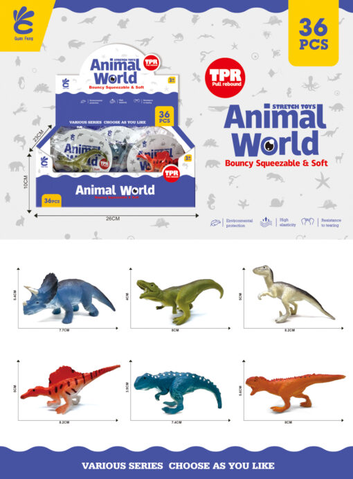 SQUEEZABLE DINO ASSORTMENT