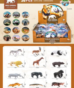 WILD ANIMALS W CARD DB