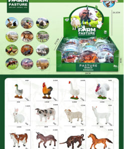 FARM ANIMALS W CARD