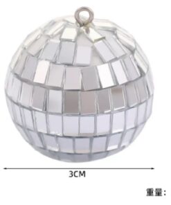KC SILVER DISCOBALL