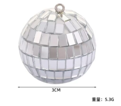 KC SILVER DISCOBALL