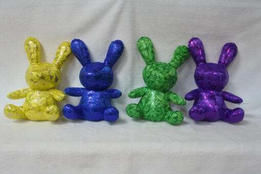PLUSH. METALLIC BUNNY
