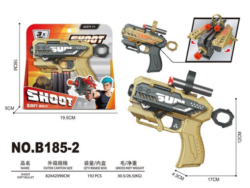 SOFT BULLET GUN BOX