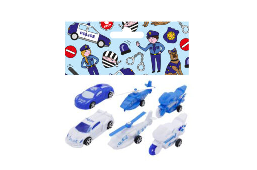 1PC PULL BACK POLICE VEHICLE PPH