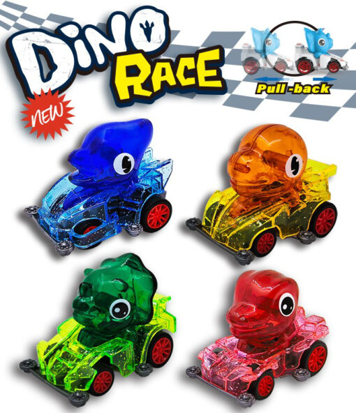 PULL BACK DINO RACER PP