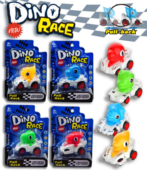 PULL BACK DINO RACER BC
