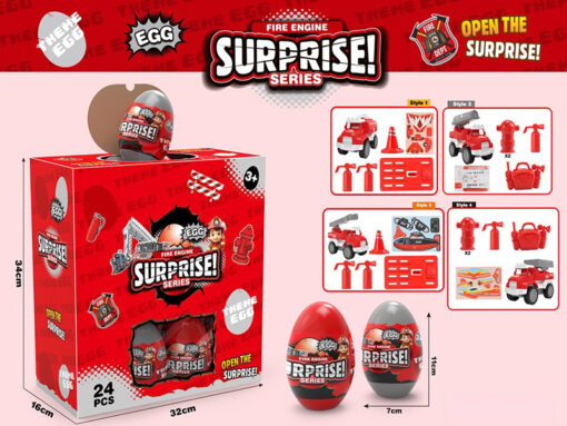 COLLECT EM ALL - UNBOX SURPRISE EGG FIRE TRUCK