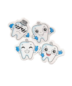 2PCS ERASER. TOOTH