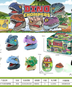 PULL BACK DINO CHOMPER IN EGG