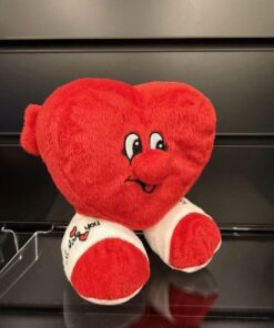 PLUSH. HEART W FEET