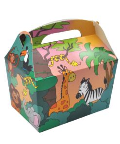 PARTY/FOODBOX L. WILD ANIMALS