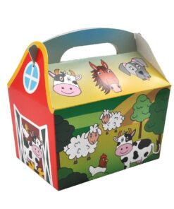 PARTY/FOODBOX L. FARM ANIMALS