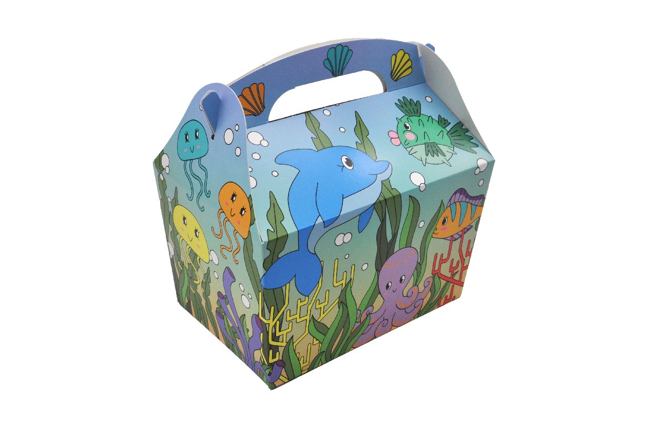 PARTY/FOODBOX L. SEA ANIMALS