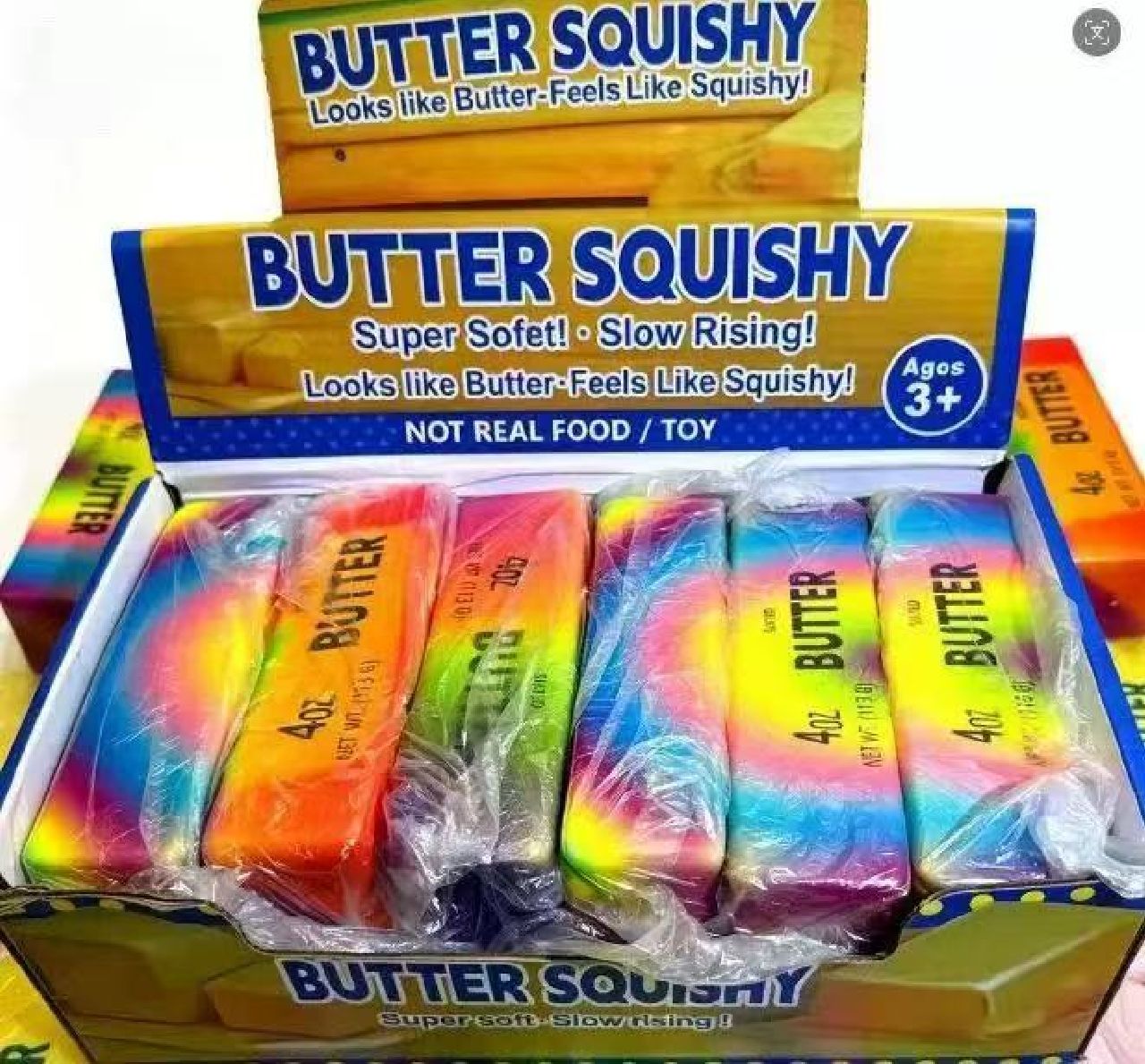 BUTTER SQUISHY RAINBOW